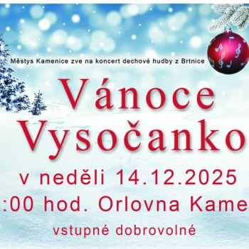 Vánoce s Vysočankou - Kamenice u Jihlavy