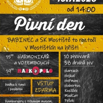 Pivní den v Mostištích 
