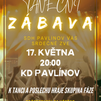 Pozvánka - Taneční zábava 