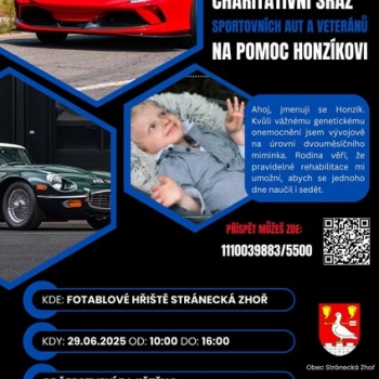 Charitativní sraz - na pomoc Honzíkovi