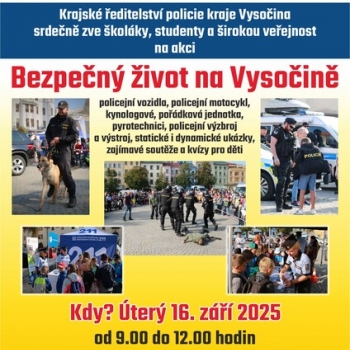 Bezpečný život na Vysočině 