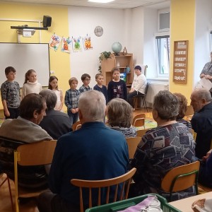 Setkání důchodců v ZŠ 14.3. 2025